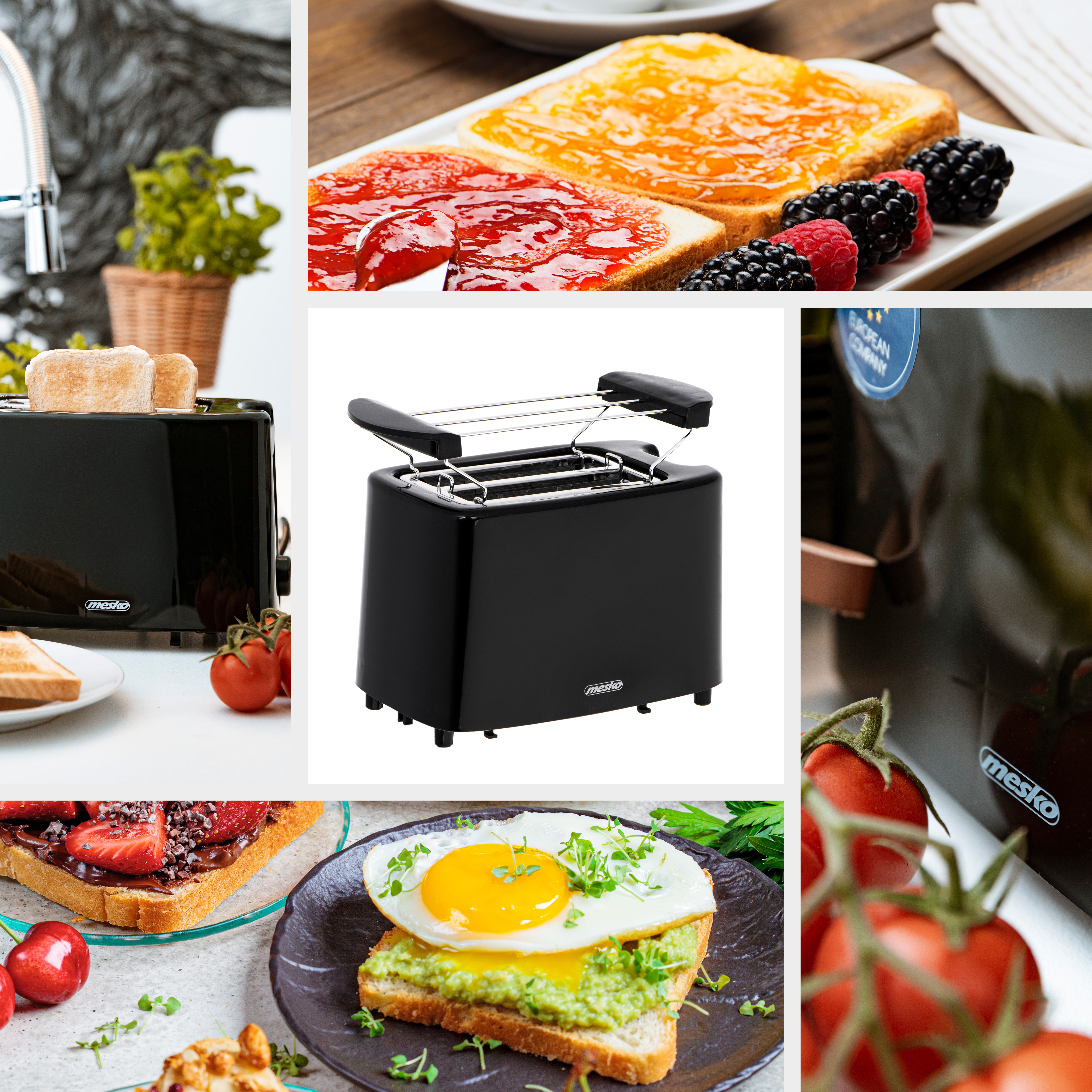 hriankovač s ohrevom žemlí